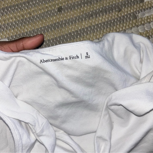 Square Neck White Cropped Tank - Picture 5 of 5